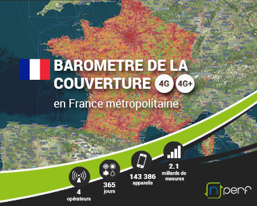 couverture 4G France 2018 nPerf