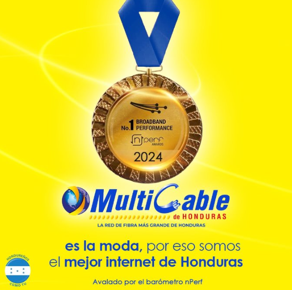 Multicable Honduras - nPerf Award